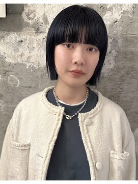 シータ(sheta) 【表参道sheta中澤】フルバング似合わせカット黒髪イメチェン