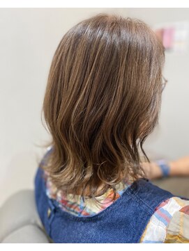 ジャミン 長嶺店(Jammin.) ハイライト×白髪ぼかし×ベージュカラー