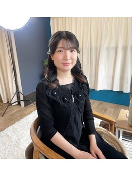 美容堂 綺麗めハーフアップ