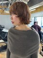 スイ(SUiii) 1ブリーチにアンニュイなパーマです!応相談でパーマかけます!