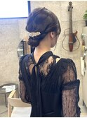 シニヨンアレンジ