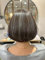アース モード 新小岩店(EARTH/M)&nbsp;グレージュボブ×ハイライト
