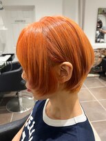 バロックトーキョー(BAROQUE TOKYO)&nbsp;アプリコットカラー/ブリーチカラー【表参道原宿美容室】