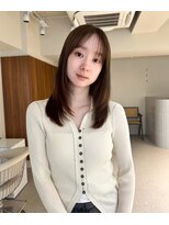 フィルムス ヨコハマ プラス(FILMS 横浜 +)&nbsp;レイヤーカット/ミディアムボブ/ハッシュカット/前髪パーマ/横浜