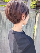 テントヘアー(tent hair)&nbsp;ショートヘア/くびれショート/大人ショート/丸みショート