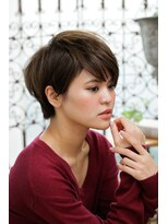 メルクマール(MERKMAL) 大人の耳かけコンパクトショート。