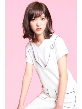 ピークアブー 原宿ハラカド(PEEK-A-BOO) 【PEEK-A-BOO】外ハネミディアム