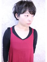 キャアリー(Caary)&nbsp;福山市　ショートヘア　人気Caaryブルージュエアリーショート♪