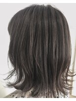 エイトタマプラ たまプラーザ店(EIGHT tamapla)&nbsp;EIGHTたまプラ】デザインカラー_切りっぱなしボブ