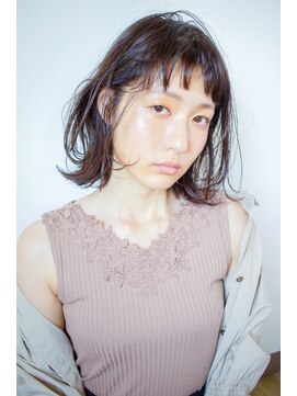 リコ ヘアアンドリラクゼーション 一宮店(LICO HAIR&RELAXATION) ワンカールパーマの大人ボブ