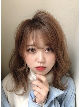 ロンド ルージュ 銀座店(Lond rouge) モテ・愛され波巻きウェーブミディアムっ！
