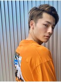 ツーブロアップバングショート