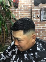 ヘアースタジオアルファ 濡れパン】スキンフェードカット