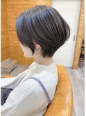 20代30代40代50代60代ショートパーマ黒髪小顔ボブルフ