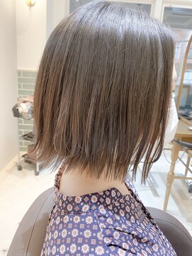 ジーナ 勝どき(Zina) 暗めカラー/ココアベージュ/デザインカラー/クラゲヘア【丸山】