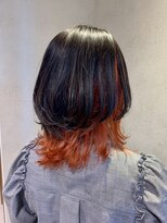 カルテット(Quartett)&nbsp;【Quartett】ウルフスタイル×暖色インナーカラー