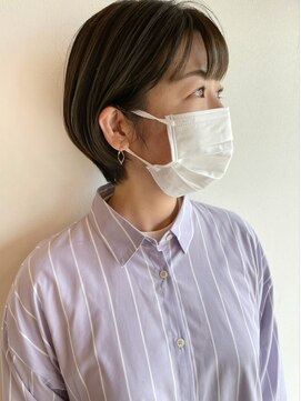 ツイギー 宮西店(TWiGGY) すっきりショートボブに透明感アッシュ