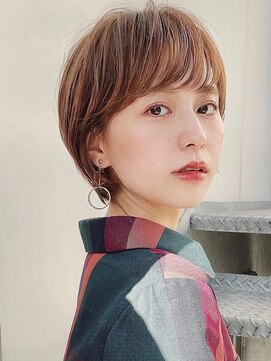 ビュー フクオカ(VIEW FUKUOKA) 似合わせカットアースカラーのショートボブ