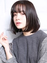 クラッチ ユニ(CLUTCH uni)&nbsp;大人可愛い小顔ツヤ髪ツヤ感ナチュラルボブ黒髪ボブ髪質改善A5