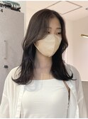 【 YOKE 】大人かわいい顔まわりレイヤー小顔韓国20代30代