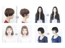ヘア ヒーリング ラボ(hair healing labo)の雰囲気（どんなレングスも骨格に合わせて似合わせヘアスタイルへ変身◎）
