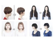 ヘア ヒーリング ラボ(hair healing labo)の雰囲気（どんなレングスも立体感のあるおしゃれなヘアスタイルへ変身）