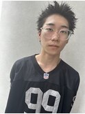 アップバング＆メンズパーマ