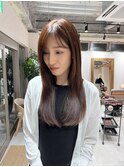 【ADORE横浜】ロングレイヤー×チョコレートブラウン
