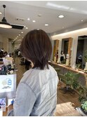韓国ヘア似合わせレイヤーカット前髪顔周りカット大人カッコいい
