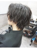 ヘアテリア リュウ 大塚(hair teria ryu)&nbsp;メンズカット/センターパート/アップバング