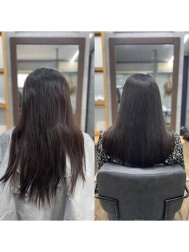 ナチュラル 泉中央店(Natural) 泉区　泉中央　縮毛矯正　髪質改善　トリートメント　艶髪カラー