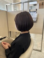 アドラーブル 長岡リバーサイド千秋店(adorable) 丸み透け感 ボブ☆丸みボブ☆