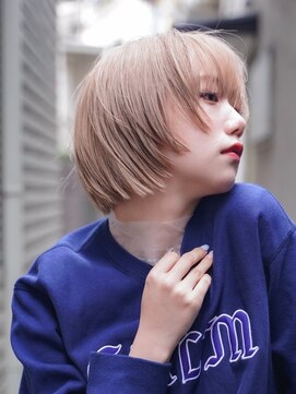 シャロン(SHARON) 【SHARON】顔まわりレイヤー×モカベージュ