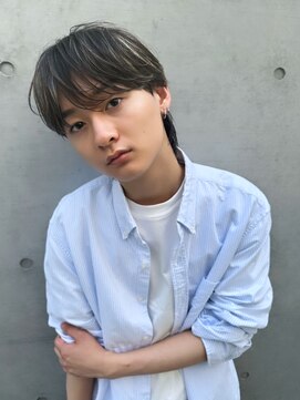 ラボヌールヘアーレーヴ 池袋店(La Bonheur hair reve) 韓国風シースルーマッシュウルフ/コントラストハイライト