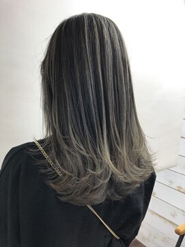 ハーツ(Heart's) 白髪ぼかし脱白髪染め髪質改善似合わせレイヤー40代50代60代