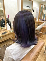 グランジュ 梅田店(GRANZE) アンブレラカラー☆バイオレットカラー