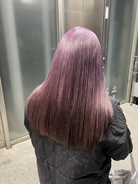 エルサフィロ ヨドヤバシ(el zafiro yodoyabashi) ペールパープルピンク　ハイトーンカラー