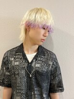 ナナ(NANA)&nbsp;ホワイト/ブロンド/ラベンダー/ブリーチ/カラー/メンズカット