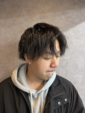 ベルーフ(BERUF) アップバングツイストスパイラルパーマ！！