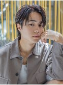 小久保styleフェザーパーマフェザーショートグレーエンドカラー