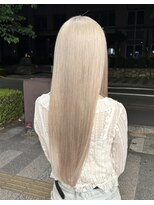 サイ(sai)&nbsp;前髪/アンブレラカラー/こなれミディ/イメチェン/ウェーブパーマ