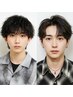 【迷ったらこれ圧倒的に人気】メンズカット×ニュアンスパーマ￥11,900/池下
