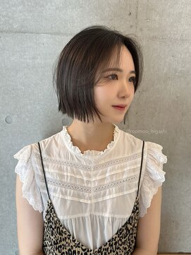 ナループロア ルームー(Nalu pu loa ROOMOO) 面長さんにおすすめはタッセルボブです☆レイヤーボブ