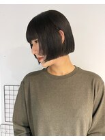 リノショアーズ 元町店(RINOSHORES)&nbsp;ミニボブ×暗髪