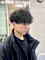 リベル(LIBER)&nbsp;波巻きパーマ/波巻きスパイラル/メンズ/八王子駅