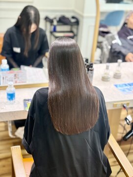 縮毛矯正/髪質改善/ストレート/美髪/艶髪/浦和/韓国