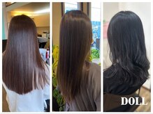 当店人気オイルカラーでツヤ髪に☆帰宅後もニオイがなく人気☆彡