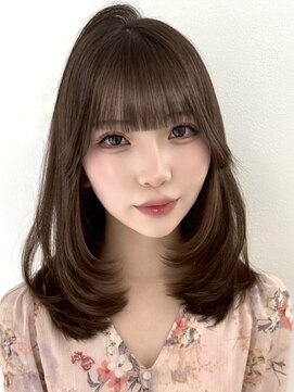 ヨロ 上野(YOLO) ハイライトカラーミルクティーベージュケアブリーチダブルカラー