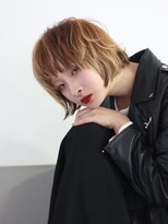 メモリーズ 銀座(Memories)&nbsp;風になびくような、ふんわり質感ボブ。