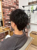 ユイマァル 倉敷店(YUIMARL)&nbsp;メンズカット20代30代40代波巻きツイストスパイラルパーマ